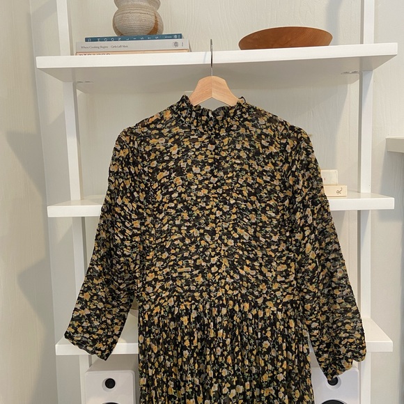 DOEN RARE LONG SLEEVE SHEER DRESS LARGE - Picture 11 of 16